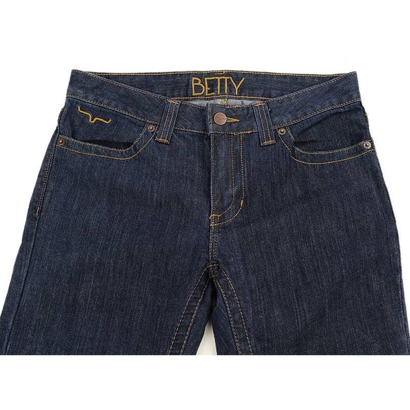 Kimes Ranch Jeans Kimes Ranch Womens Blue Betty Mid Rise Modest